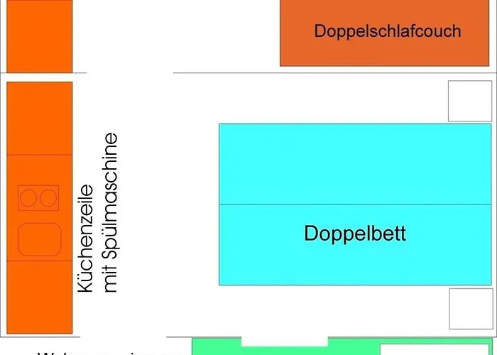 アパート Stranddistel 2 Meerblick Burgtiefe auf Fehmarn